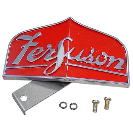Aic Replacement Parts 180661M1 183193M1 Hood and Side Emblems Fits Massey Ferguson TO35 180661M1-183193M1-EMBLEM-KIT